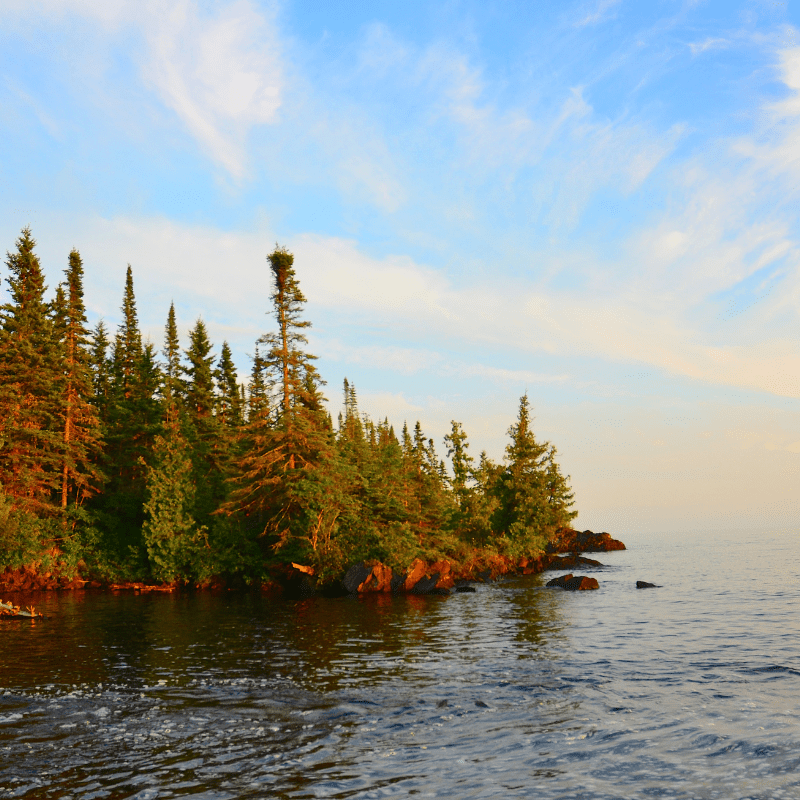 the view of Lake Ontario, Great Lake